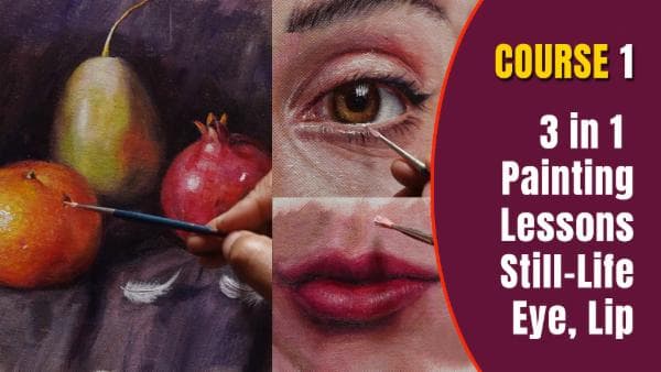 course | Learn to Paint Realistic Acrylic Paintings Effortlessly
